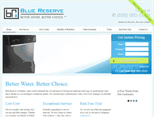 Tablet Screenshot of bluereserve.com